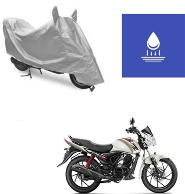 Atulit enterprises Two Wheeler Cover for Suzuki(Sling Shot Plus, Silver)