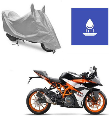 Atulit enterprises Two Wheeler Cover for KTM(RD 350, Silver)