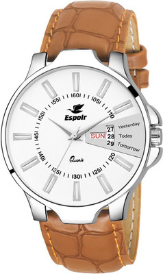 Espoir S-4116 Day And Date Functioning High Quality Analog Watch - For Men