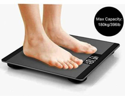 Majron Personal Digital Weight Machine For Body Weight 180Kg/396LB Capacity Weighing Scale(Multicolor)