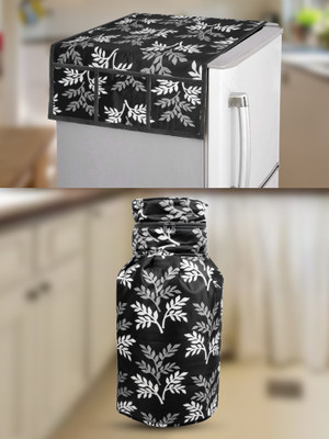 E-Retailer Refrigerator  Cover(Width: 99 cm, Black)