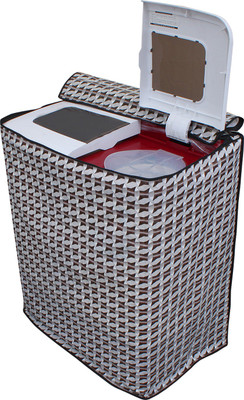 LITHARA Semi-Automatic Washing Machine  Cover(Width: 82.55 cm, Multicolor)