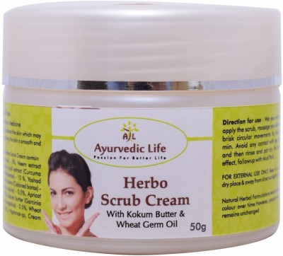 Ayurvedic Life Herbo Scrub Cream Pack of 4(Pack of 4)