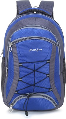 NorthZone Laptop Bag for Women and Men / Backpacks for Girls boys Stylish / Trending Backpack / School Bag / Bag for Boys Laptop Bag 30 L Laptop Backpack(Blue, Grey)