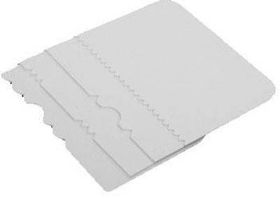 Bakers Pardise BP white scrapper 4pc Baking Comb(Plastic Pack of 4)