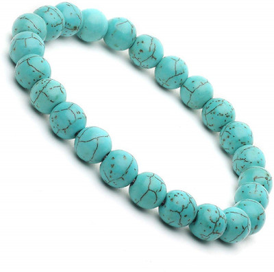 KUNDLI GEMS Stone Turquoise Bangle Set