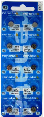 Renata SR626SW 377 Watch   Battery(Pack of 10)
