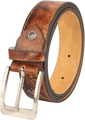 modix Boys Party, Casual, Formal Tan Genuine Leather Belt