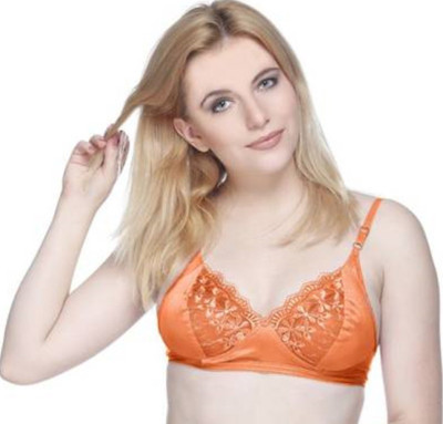 Nutex Sangini Women Full Coverage Non Padded Bra(Orange)