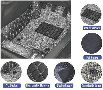GOODSPECKER Leather 7D Mat For  Hyundai Venue(Black)