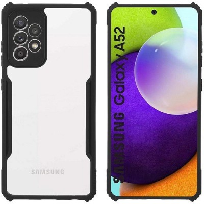 Bodoma Back Cover for Samsung Galaxy A52s 5G,Samsung Galaxy A52(Black, Grip Case, Silicon, Pack of: 1)