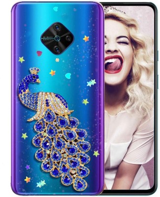 KC Back Cover for Vivo S1 Pro(Blue, Shock Proof, Silicon)