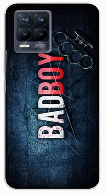itrusto Back Cover for realme 8 BadBoy PRINTED Back Cover(Multicolor, Flexible, Silicon, Pack of: 1)