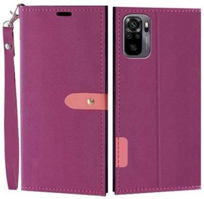 Wynhard Flip Cover for Redmi Note 10, Redmi Note 10S, Redmi Note 11SE(Pink, Grip Case, Pack of: 1)