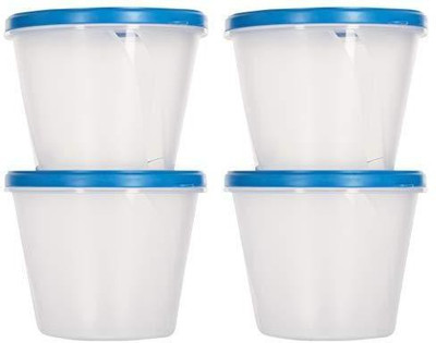 Cutting EDGE Plastic Utility Container  - 1 L(Pack of 4, Blue)
