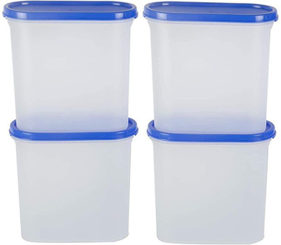 Cutting EDGE Plastic Utility Container  - 1800 ml(Pack of 4, Blue)