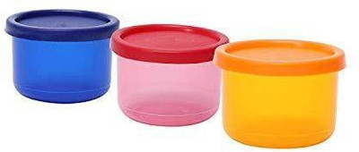 Cutting EDGE Plastic Utility Container  - 150 ml(Pack of 3, Multicolor)