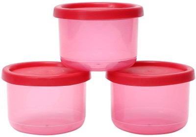 Cutting EDGE Plastic Utility Container  - 150 ml(Pack of 3, Pink)