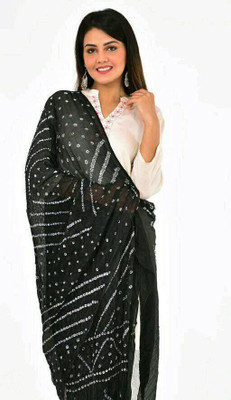 raj-rajeshwari collection Art Silk Printed Women Dupatta
