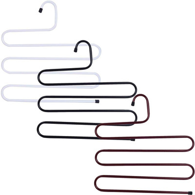 Kanha Steel Tie Pack of 3 Hangers For  Tie(Multicolor)