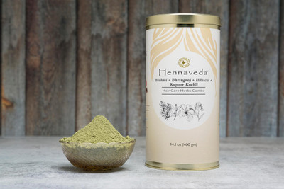 Hennaveda Brahmi+Bhirngraj+Hibiscus+Kapoor kachli(400 g)