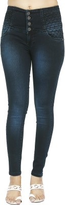 FCK-3 Slim Women Dark Green Jeans