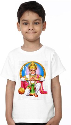 Ser Ak Boys Printed Cotton Blend Regular T Shirt(Multicolor, Pack of 1)