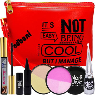 adbeni Beautify Yourself At Home Like Salon Products Along With Best Quality Makeup Pouch(Pack of 5)