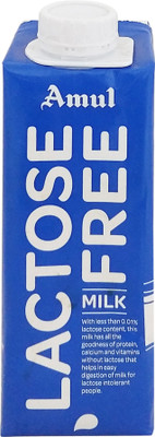 Amul Lactose Free Milk(250 ml)