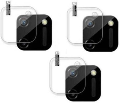 DAFFIN Back Camera Lens Glass Protector for Realme C11(Pack of: 3)