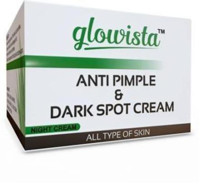 glowista Anti Pimple And Dark Spot Removal Fairness Cream With Neem, And Aloe Vera For Men And Women 50g(50 g)