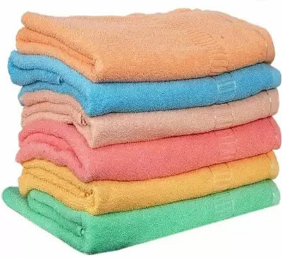 SOMUDEE Hand Towels Set of 6 Peice for Kitchen, Multicolor Napkins Multicolor Cloth Napkins(6 Sheets)