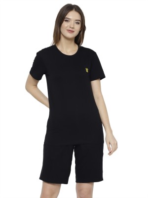 VIMAL JONNEY Solid Women Track Suit