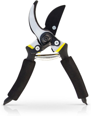 TruVeli Garden Shears Sharp Cutter Pruners Scissor Clippers for The Garden Garden Shears Sharp Cutter Pruners Scissor Clippers for The Garden Bypass Pruner(Manual)
