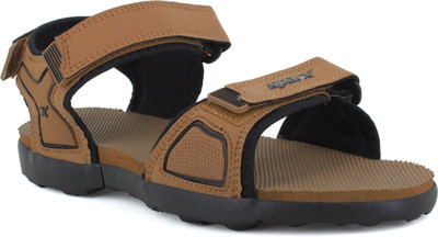 Sparx SS 9001 Men Sandals(Brown, Black , 8)