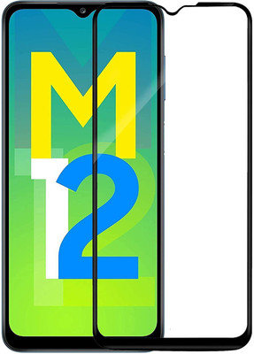CEDO Edge To Edge Tempered Glass for Samsung F12, Samsung F02s, Samsung M02s, Samsung M12, Samsung A02s, Samsung A12(Pack of 1)