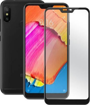 NKL Edge To Edge Tempered Glass for Mi Redmi 6 pro(Pack of 2)