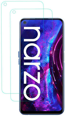 DASK Impossible Screen Guard for Realme Narzo 30 Pro(Pack of 2)