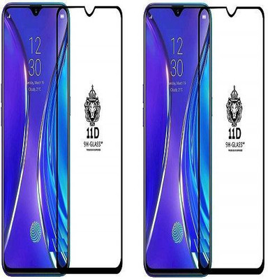 NIMMIKA ENTERPRISES Tempered Glass Guard for REALME X2/REALME XT TEMPERED GLASS 11D(Pack of 2)