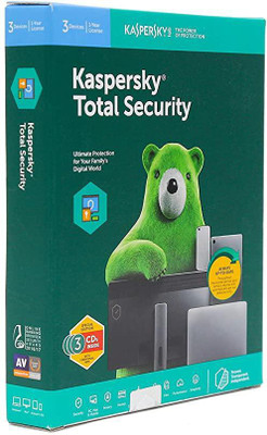 Kaspersky Total Security 3 User 1 Year (Renewal)(CD/DVD)