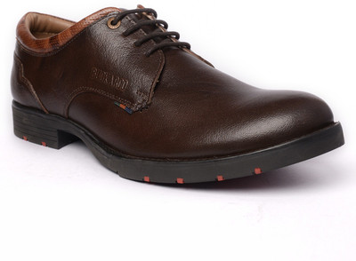 BUCKAROO PARAMOUNT Genuine Leather Lace Up For Men(Brown)