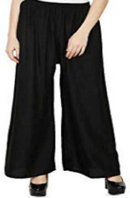 ricky collections Regular Fit Women Black Trousers