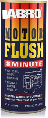 9% OFF on ABRO MF-390 Motor Flush(MF) Synthetic Blend Engine Oil(0.443 L)