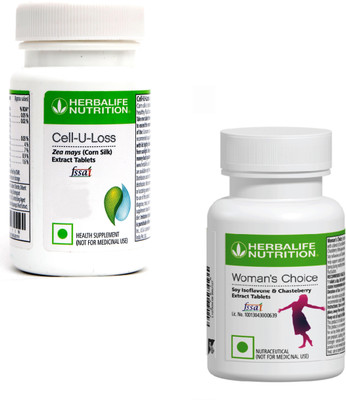 Herbalife Nutrition Aloe Plus 60 Capsules And Woman's Choice(2 x 0.05 g)