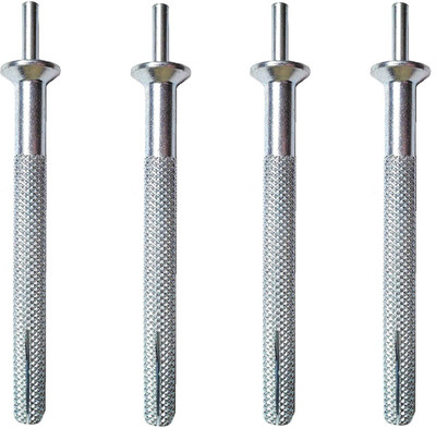 Lovely 12X150 MM Clamp Head (CH) Fastener/Anti Theft Fastener/Permanent Fixing Anchor/PATENT Fastener Set of 4 Pcs.CH 12/150 MM Flat Head Sleeve Anchor(15 cm)