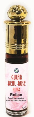 gargi creation GULAB REAL ROSE ATTAR FLORAL FRAGNANCE LONG LASTING PACK OF 6 ML. Floral Attar Floral Attar(Rose)