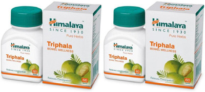 HIMALAYA Triphala 60 x 2=120 Tablets(Pack of 2, 120)