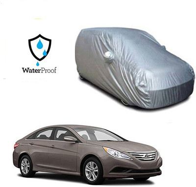 Motoren Car Cover For Hyundai Xcent (With Mirror Pockets)(Silver, For 2019 Models)