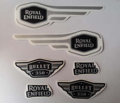 HRBull Sticker & Decal for Bike(Black, Multicolor)
