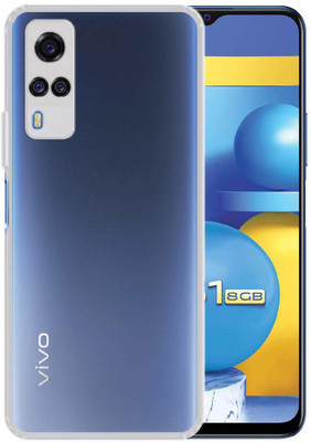 Flipkart SmartBuy Back Cover for Vivo Y51A, Vivo Y51 (2020), Y31 (2021) Anti Dust Plug TPU Case(Transparent, Flexible, Silicon)
